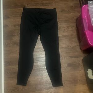 Fabletics Black Fleece Lined Leggings